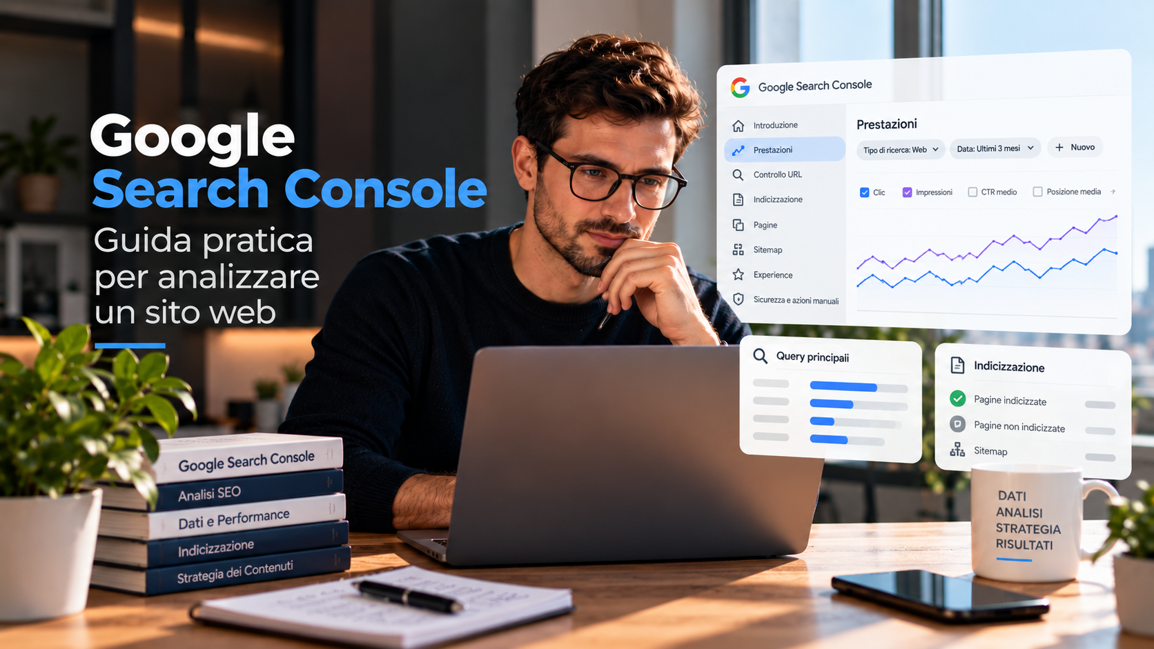 Google Search Console per analizzare dati e prestazioni SEO di un sito web