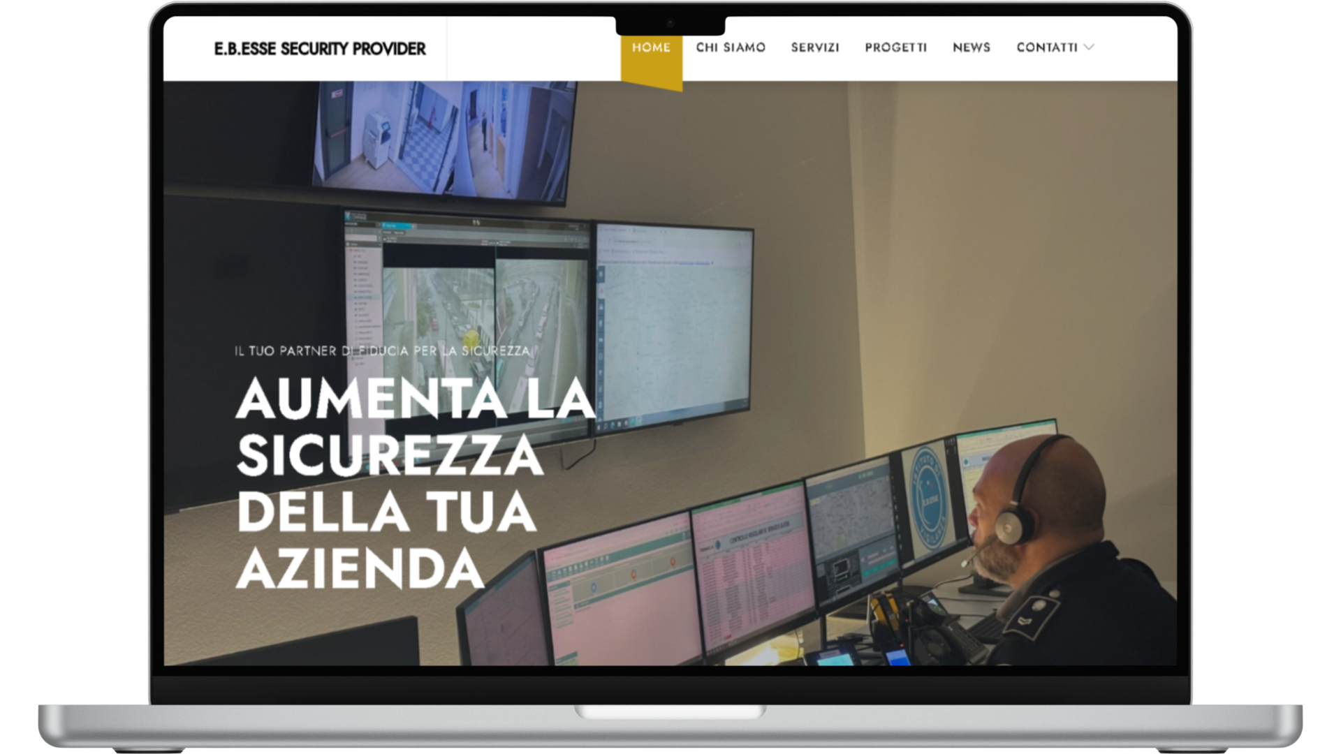 Progetto E.B.ESSE Security provider — Web Designer & Ottimizzazione SEO
